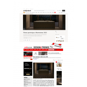 Archiproducts e Archiportale per Pimar al Marmomacc 2023